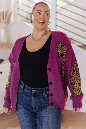 On the Prowl Tiger Cardigan-Womens-mercuryfoodservice Shop for Women & Kids