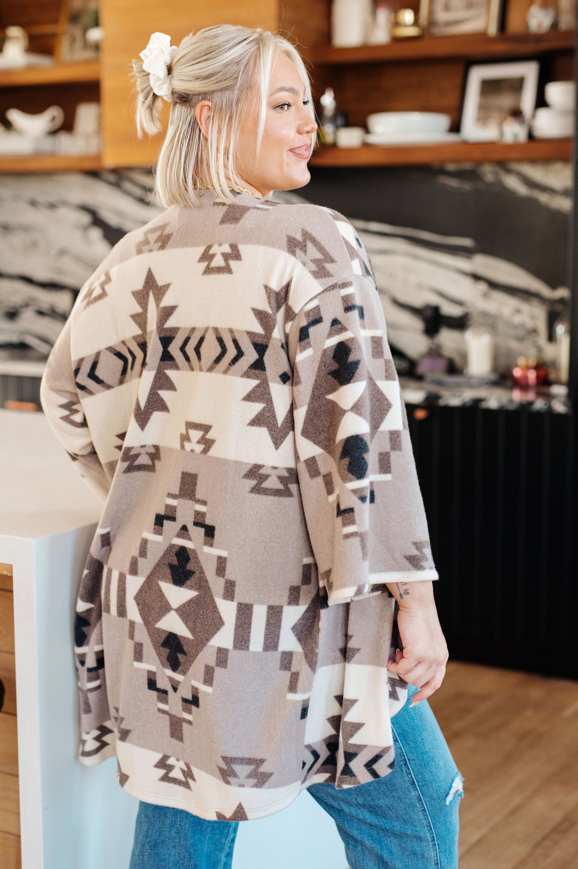 Full of Character Blanket Kimono-Womens-AllyKat Boutique Shop for Women & Kids